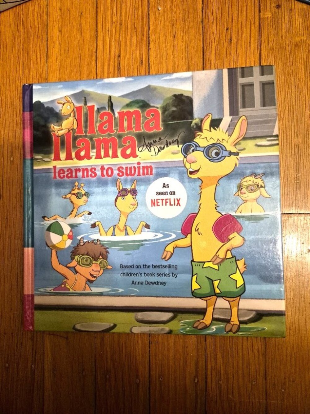 Llama llama Learns to Swim by Anna Dewdney